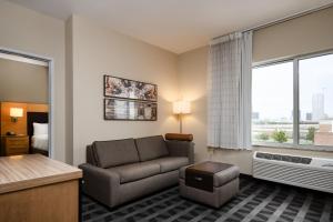 พื้นที่นั่งเล่นของ TownePlace Suites by Marriott Houston Galleria Area