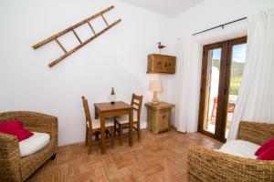 A seating area at Casa Fajara