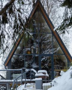 Lastivka Guest House pozimi