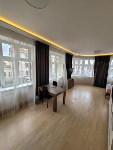 Χώρος καθιστικού στο Skořepka15 apartment Brno-střed