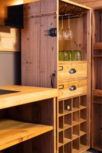 A kitchen or kitchenette at La Fruitiere - IMMODREAMS - Avoriaz