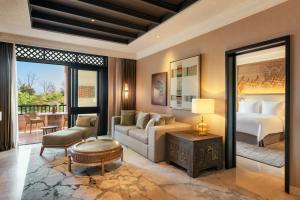 พื้นที่นั่งเล่นของ Four Seasons Resort Marrakech