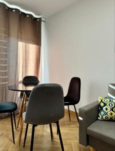 Oleskelutila majoituspaikassa Apartament Ula