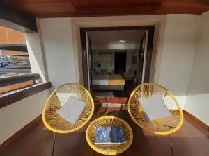 Area tempat duduk di Health Village Apartments