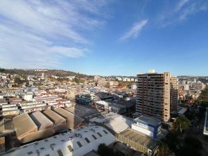 General view ng Viña del Mar o city view na kinunan mula sa apartment