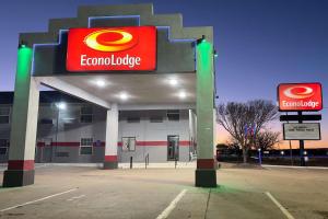 Econo Lodge Tucumcari Route 66 tesisinde sergilenen bir sertifika, ödül, işaret veya başka bir belge