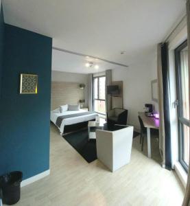 Кухня или мини-кухня в Twenty Business Flats Lille Grand Stade
