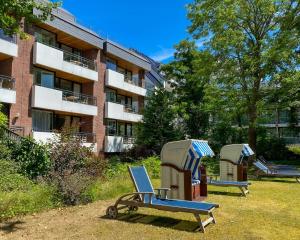 Vonkajšia záhrada v ubytovaní Appartement-Hotel Timmendorfer Strand