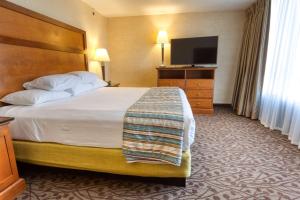 Ліжко або ліжка в номері Drury Inn & Suites Atlanta Airport