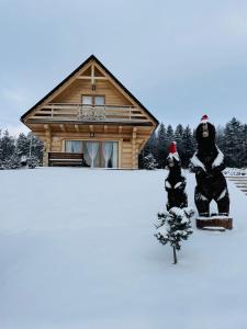 Wioska Jasia i Małgosi kapag winter