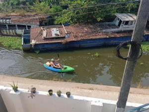 Vista de un río cerca de esta habitación en casa particular