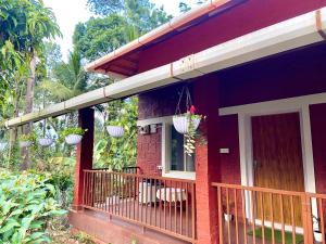 Balkonas arba terasa apgyvendinimo įstaigoje Coorg klusters estate stay