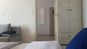 Krevet ili kreveti u jedinici u okviru objekta Apartament Leliwa - Centrum