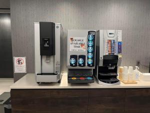 Coffee and tea making facilities at Wander Kyoto Nanajo