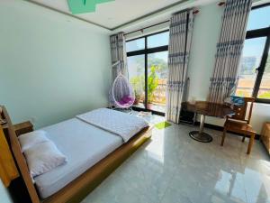 Lộc Vừng Homestay में एक कमरे में एक या कई बेड