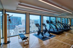 Gimnàs o zona de fitness de citizenM Austin Downtown