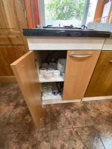 Una cocina o kitchenette en Arriendo de cabaña centro osorno