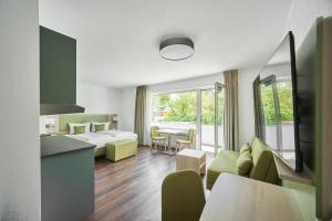 Ένα ή περισσότερα κρεβάτια σε δωμάτιο στο Marias Inn - Bed & Breakfast