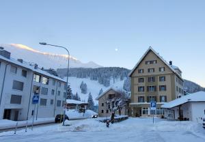 Hotel Stätzerhorn durante o inverno