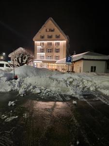 Hotel Stätzerhorn durante o inverno