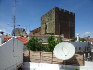 O edifício em que a casa de temporada se localiza