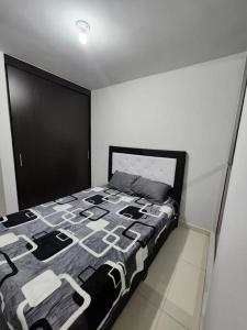 Krevet ili kreveti u jedinici u objektu Apartamento con excelente vista