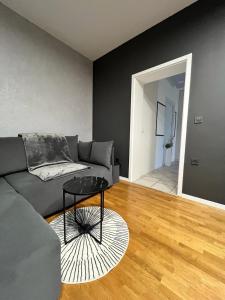 Ruang duduk di APARTMAN 4U Velika Gorica near Zagreb Airport