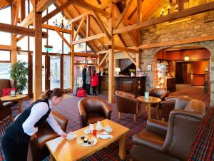 A seating area at Silver Tassie Hotel & Spa