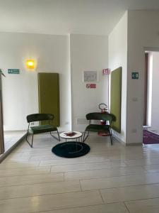 Χώρος καθιστικού στο Castrichella Boutique Hotel Rome Airport