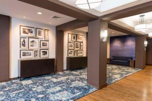 Χώρος καθιστικού στο Homewood Suites by Hilton Grand Rapids Downtown