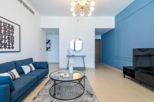 Зображення з фотогалереї помешкання Silkhaus modern 2BDR with Beach and Dubai Eye views у Дубаї