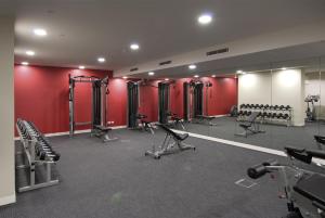 Fitnes oz. oprema za telovadbo v nastanitvi Atlantis Hotel Melbourne