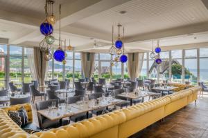 A seating area at Harbour Hotel & Spa Sidmouth