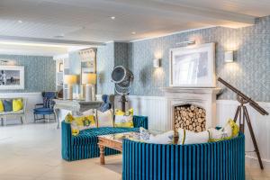 A seating area at Harbour Hotel & Spa Sidmouth