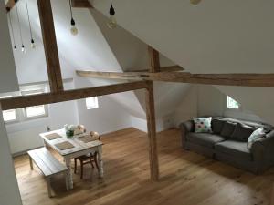 Seating area sa Loft Apartment in Central Zug