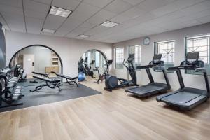 Centrul de fitness și/sau facilități de fitness de la DoubleTree by Hilton Charlotte City Center