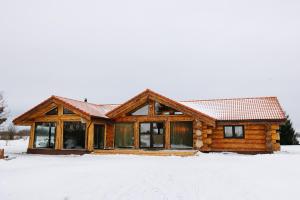 Alliku holiday home om vinteren