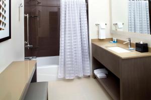 Kamar mandi di Hyatt House Pittsburgh Bloomfield Shadyside