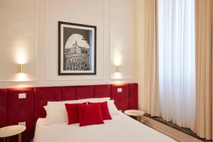 Firenze Rooms Cathedral B&B में एक कमरे में एक या कई बेड