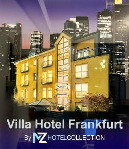 un edificio con le parole "Villa Hotel Frank" di Villa Hotel Frankfurt by MZ HotelCollection a Francoforte sul Meno