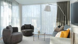 Et opholdsområde på Holistic Skin & Wellness SPA Apartments