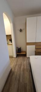 Ένα ή περισσότερα κρεβάτια σε δωμάτιο στο Appartment Haus München