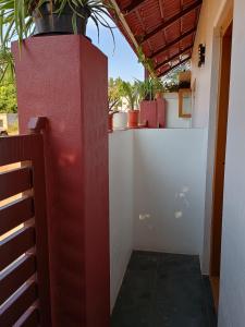 A balcony or terrace at Vigneshwara Nilaya