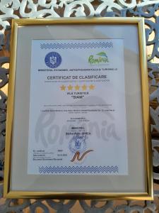 Un certificat, premiu, logo sau alt document afișat la Vila Siam - Adults Only CALM & RELAX RETREAT