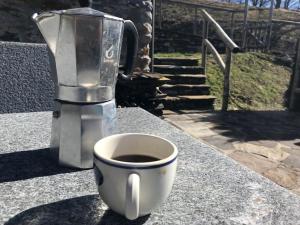 Facilități de preparat ceai și cafea la Rustico sopra Brissago