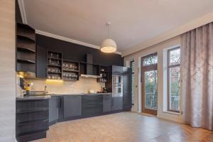 Dapur atau dapur kecil di Pytloun Villa Liberec