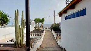 Balkon atau teras di Lanzarote Hostel