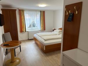 Krevet ili kreveti u jedinici u okviru objekta Hotel Altneudörflerhof