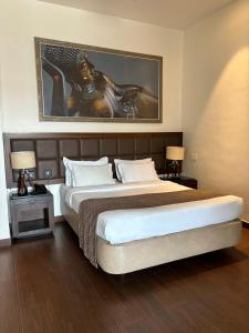 Park Suites में एक कमरे में एक या कई बेड