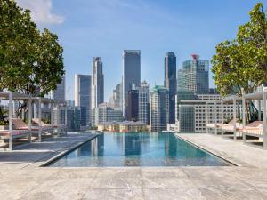 Swimming pool sa o malapit sa Mondrian Singapore Duxton